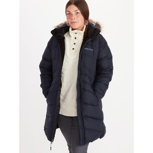 Marmot Montreal Parka For Womens Navy PNE321759